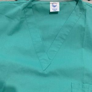 DEWline scrubs uniform shirt and pant large new